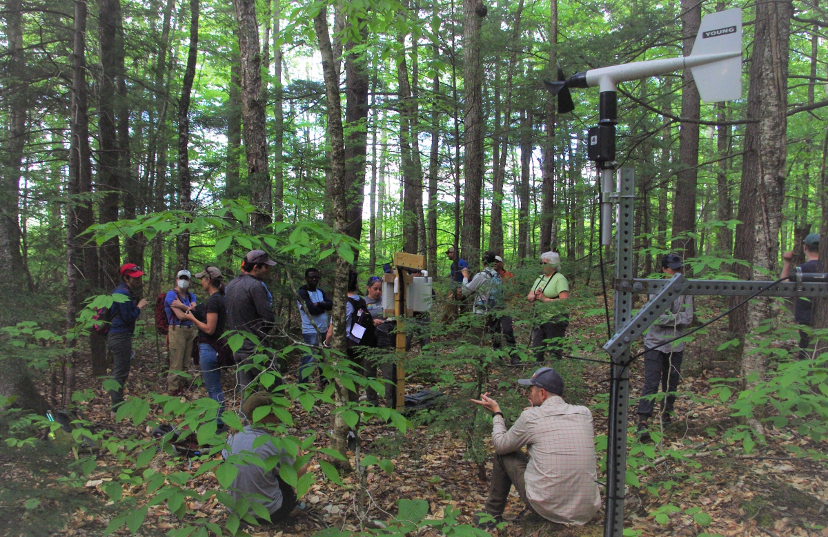 Inspires Team Members on Bartlett NH field tour
