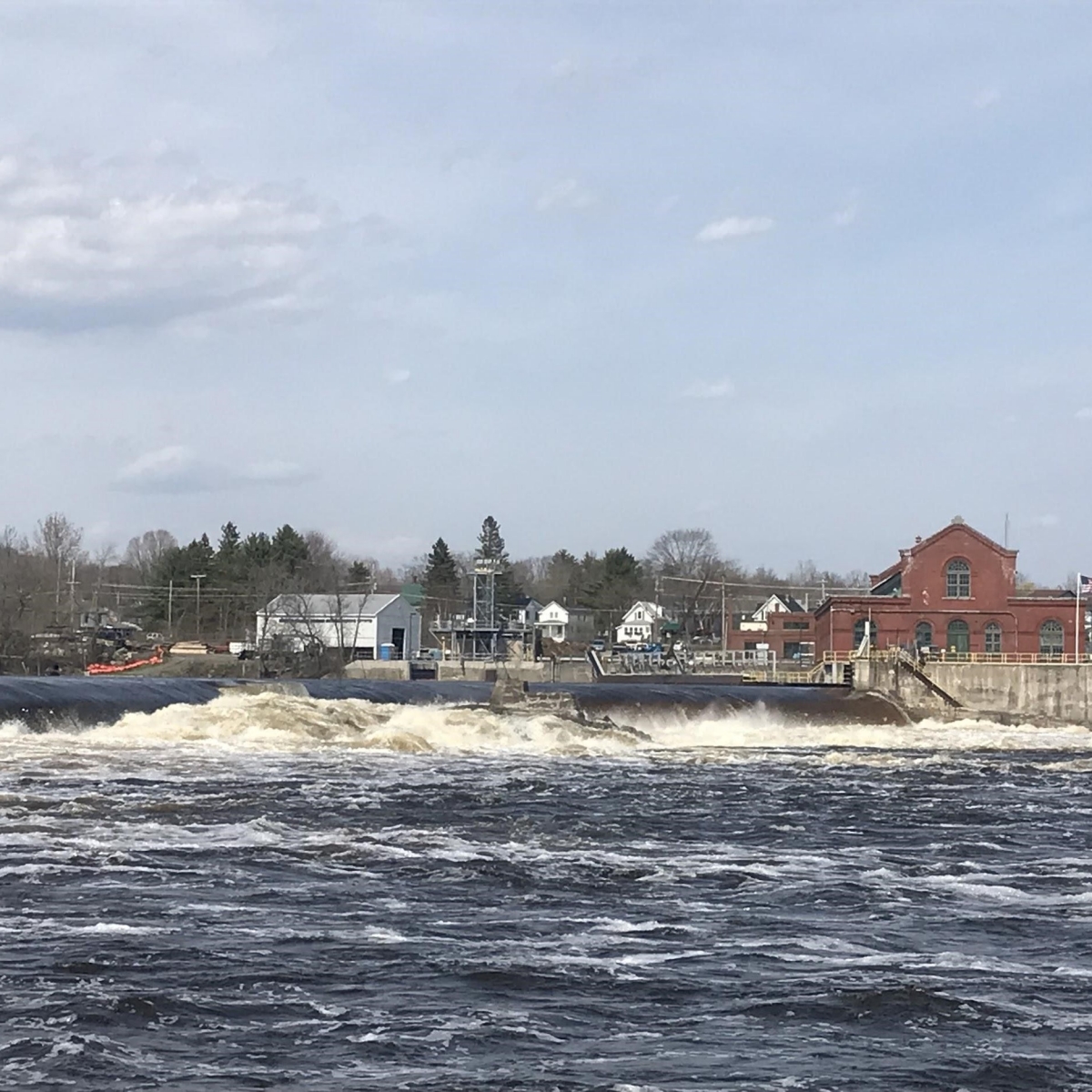 Milford Dam in Maine’s Penobscot River