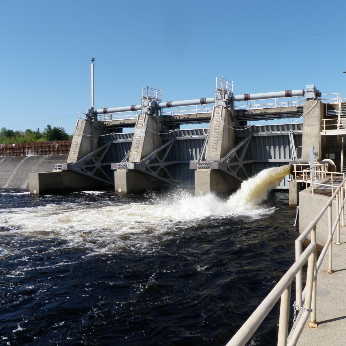 West Enfield Dam in Maine’s Penobscot River